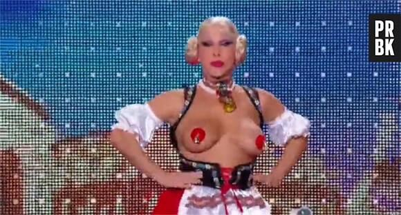 La France a un incroyable talent 2015 : Joy, une candidate de l'émission, a fait danser ses seins