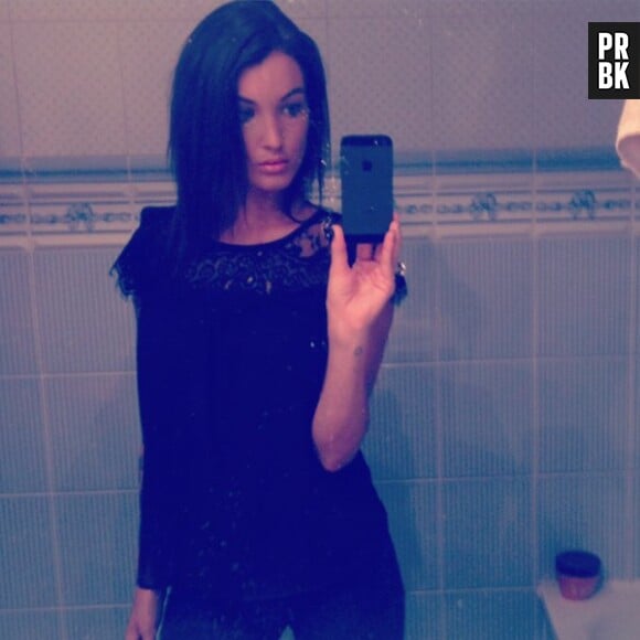Aurélie Dotremont brune et méconnaissable sur une photo postée sur Instagram