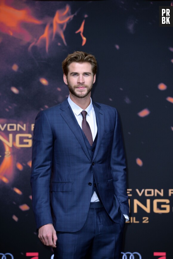 Liam Hemsworth à l'avant-première d'Hunger Games 4, le 4 novembre 2015 à Berlin