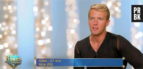 Gilles (Les Princes de l'amour 3) dans l'épisode 1 du 9 novembre 2015 sur W9