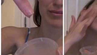 WTF : Une YouTubeuse recommande un masque... au sperme, "livré par un ami" chaque matin !