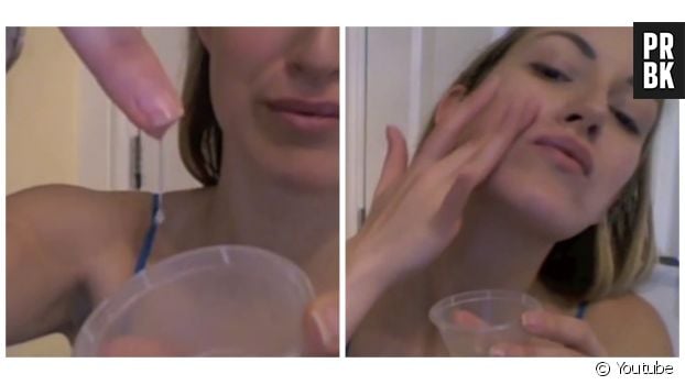 Une YouTubeuse explique s&#039;appliquer un masque au sperme chaque matin