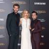 Hunger Games 4 : Liam Hemsworth, Jennifer Lawrence et Josh Hutcherson à l'avant-première à Los Angeles