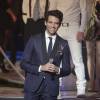 Mika à la soirée du Téléthon sur France 2 le 5 décembre 2015