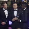 Garou, Roch Voisine et Corneille à la soirée du Téléthon sur France 2 le 5 décembre 2015