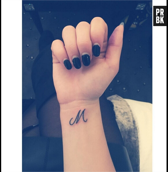 Ma2x : le tatouage de sa copine Margot