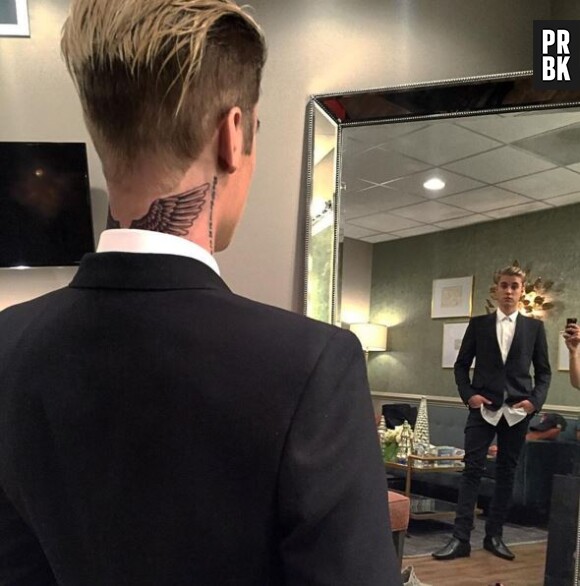 Justin Bieber : nouveau tatouage à la David Beckham dans le cou