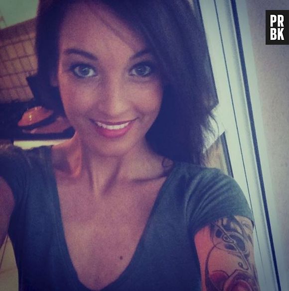 Aurélie Dotremont devenue brune