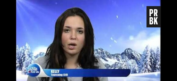 Kelly Helard dans Les Ch'tis font du ski
