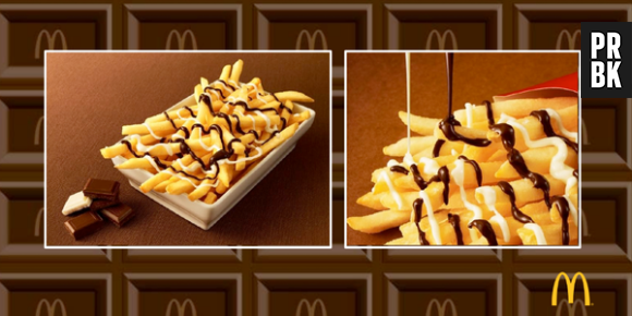 Mc Donald's commercialise des frites au chocolat au Japon