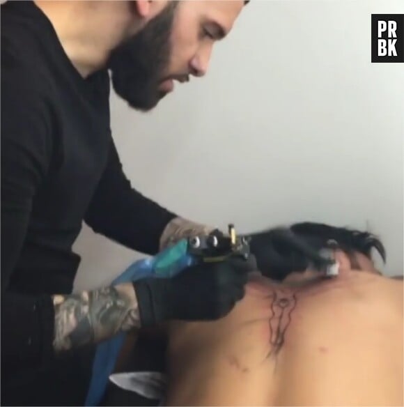 Thomas Vergara : premier aperçu de son nouveau tatouage sur Instagram