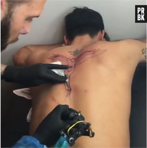 Thomas Vergara : premier aperçu de son nouveau tatouage sur Instagram