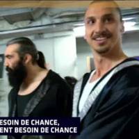 Zlatan Ibrahimovic aux Enfoirés : le joueur du PSG intimidé par Sébastien Chabal lors du concert