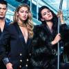 Kendall Jenner, Gigi Hadid, Jourdan Dunn égéries sexy de la collection Balmain x H&M créée par Olivier Rousteing, en boutiques le 5 novembre 2015