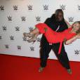 Enora Malagré et Magloire font le show au WWE à l'AccorHotels Arena de Paris Bercy le 22 avril 2016