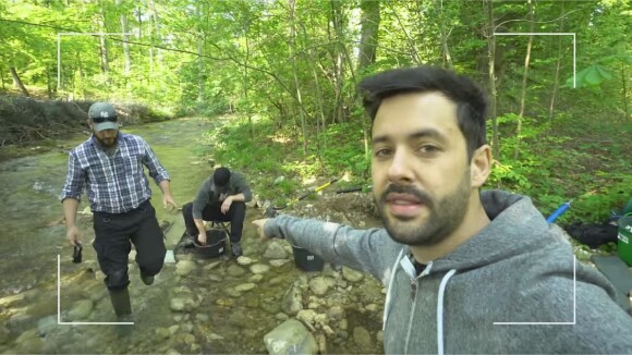 Le Grand JD cherche de l'or dans une vidéo passionnante