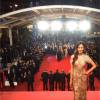 Leila Ben Khalifa monte les marches du Festival de Cannes pour la première fois le 16 mai 2016