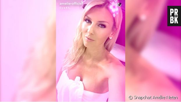 Amélie Neten dévoile les fesses de Benoit Dubois sur Snapchat le jeudi 26 mai 2016