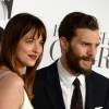 Dakota Johnson et Jamie Dornan à l'avant-première de Fifty Shades of Grey en février 2015