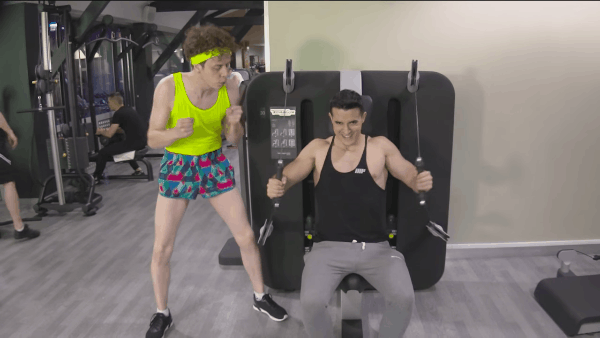 Norman fait de la muscu