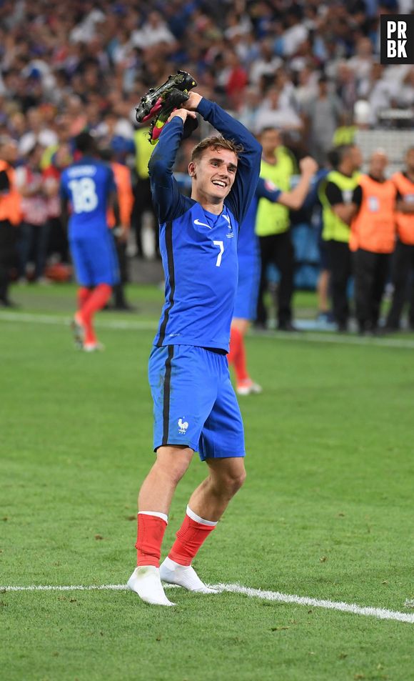 Antoine Griezmann lors de la demi-finale Allemagne-France le 7 juillet 2016