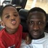 Moussa Sissoko et son fils Kaïs, 4 ans