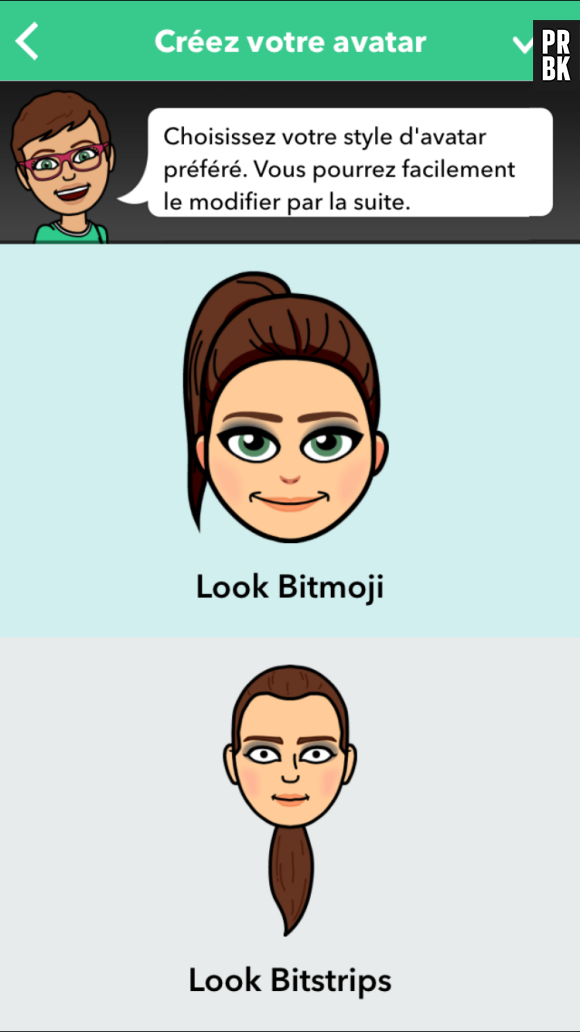 Choisissez le look de votre emoji