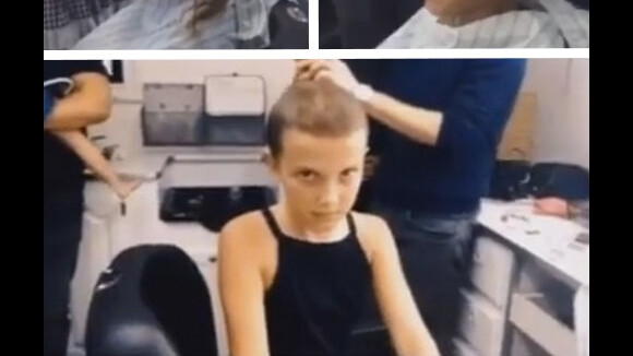 Stranger Things : Millie Bobby Brown se rase les cheveux pour devenir Eleven