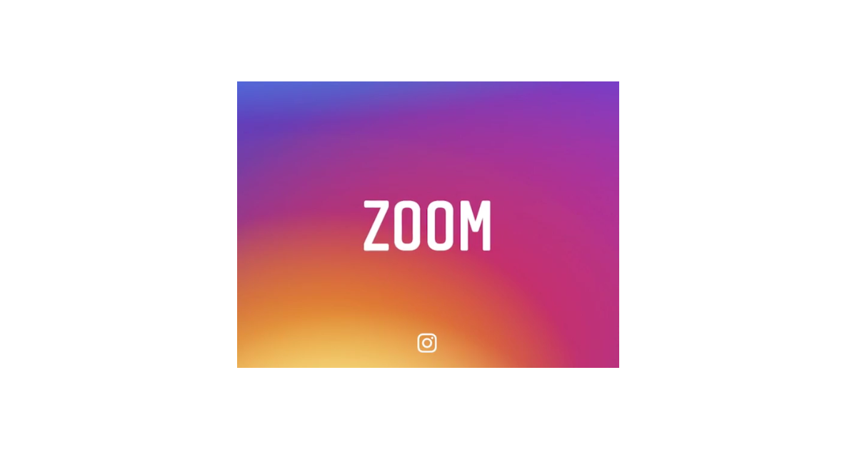 zoom it instagram