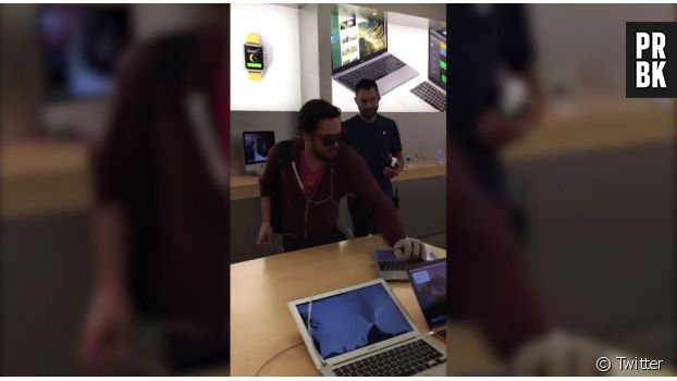 Dijon : il entre dans un Apple Store et casse des iPhones, iPads et MacBooks