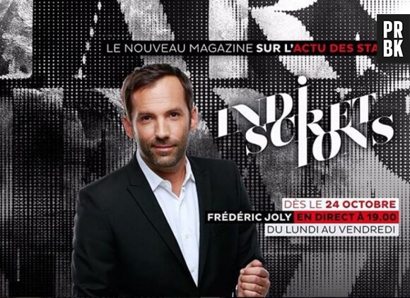 Frédéric Joly : Indiscrétions, sa nouvelle émission sur NRJ12 dès le 24 octobre 2016
