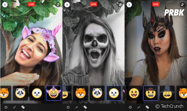 Masks, la nouvelle fonctionnalité de Facebook