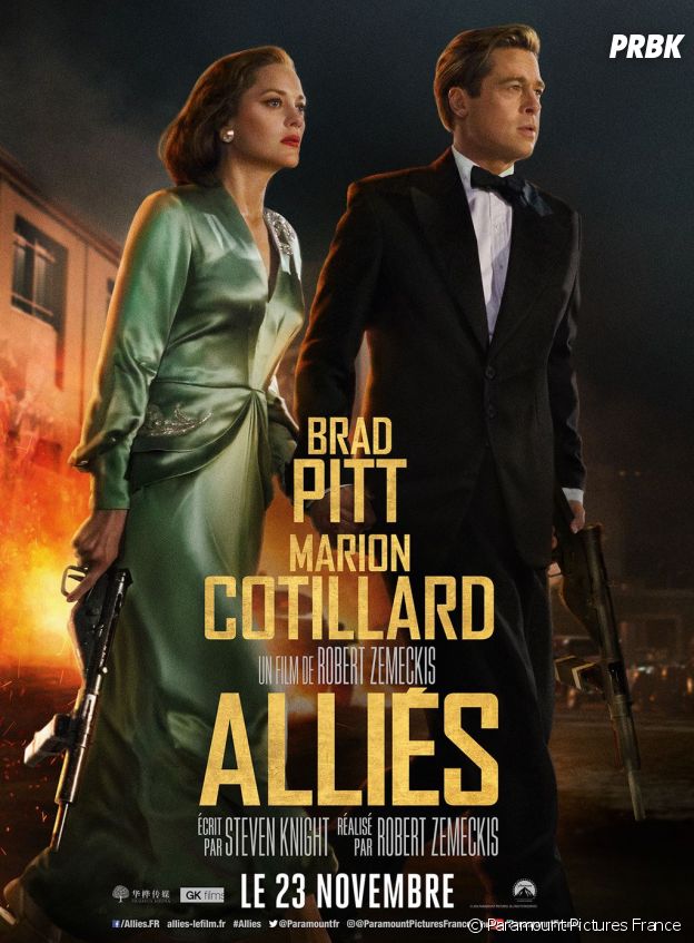 Alliés : affiche et photos du film.
