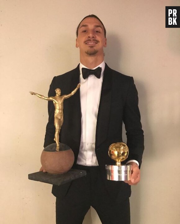 Zlatan Ibrahimovic a remporté le Guldbollen, l'équivalent du Ballon d'Or en Suède.