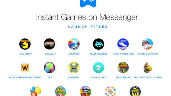 Space Invaders, Pac-Man... Facebook intègre 17 jeux gratuits dans Messenger 🎮