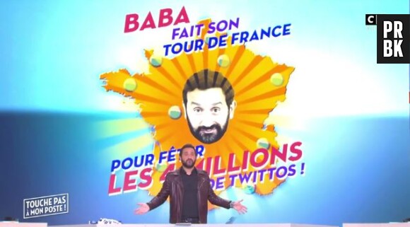 Cyril Hanouna prépare son tour de France de TPMP pour fêter ses 4 millions de followers sur Twitter