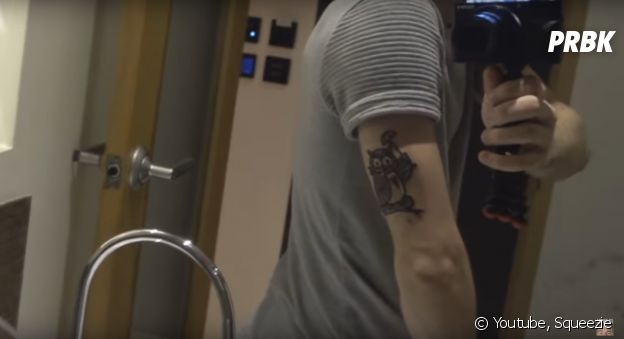 Squeezie Devoile Son Nouveau Tatouage En Video Purebreak
