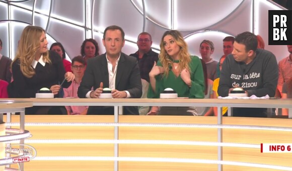 Capucine Anav drague Camille Combal : "Ici (Stéphanie Loire, ndlr) c'est le passé et ici (Capucine Anav, ndlr) c'est le futur" !