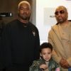 Kanye West et Consequence au défilé de Kanye West 'Yeezy Season 5'.
