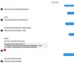 Fifty Shades Darker : vous pouvez parler avec le sexy Christian Grey sur Facebook Messenger.