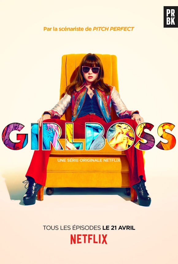 L'affiche de Girlboss avec Britt Robertson
