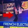 Une supportrice d'Emmanuel Macron enflamme la piste de danse le 23 avril 2017