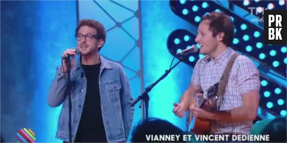 Quotidien : Vincent Dedienne et Vianney chantent en duo dans l'émission