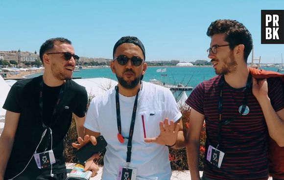 Jhon Rachid, Kemar et Anthony Lastella restent connectés 24h/24 au Festival de Cannes 2017 !