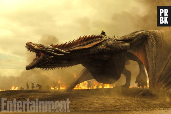 Game of Thrones saison 7 : Daenerys passe à l'attaque avec son immense dragon, Jon Snow et Arya se dévoilent