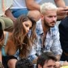 Iris Mittenaere et M. Pokora piquent la vedette aux joueurs à Roland-Garros 2017