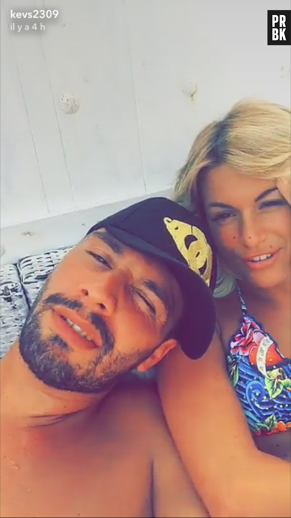 Kevin Guedj (Les Marseillais VS Le reste du monde) et Carla Moreau ensemble sur Snapchat