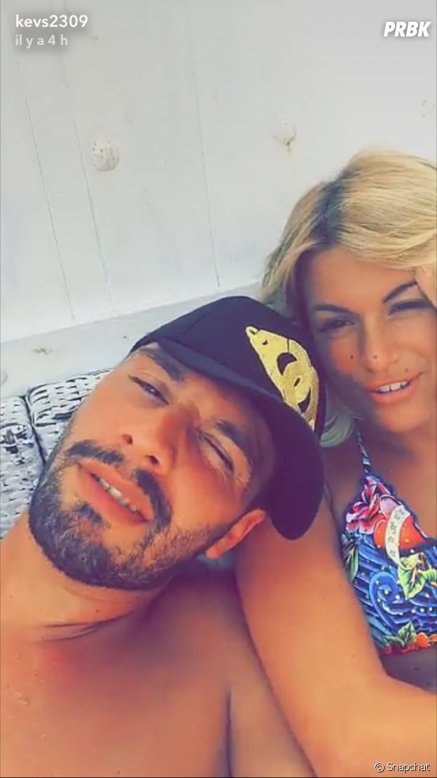Kevin Guedj (Les Marseillais VS Le reste du monde) et Carla Moreau ensemble sur Snapchat