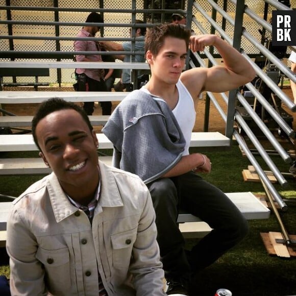 Dylan Sprayberry (Teen Wolf) et Khylin Rhambo