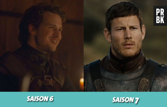 Game of Thrones : Dickon Tarly a changé de visage au cours de la série